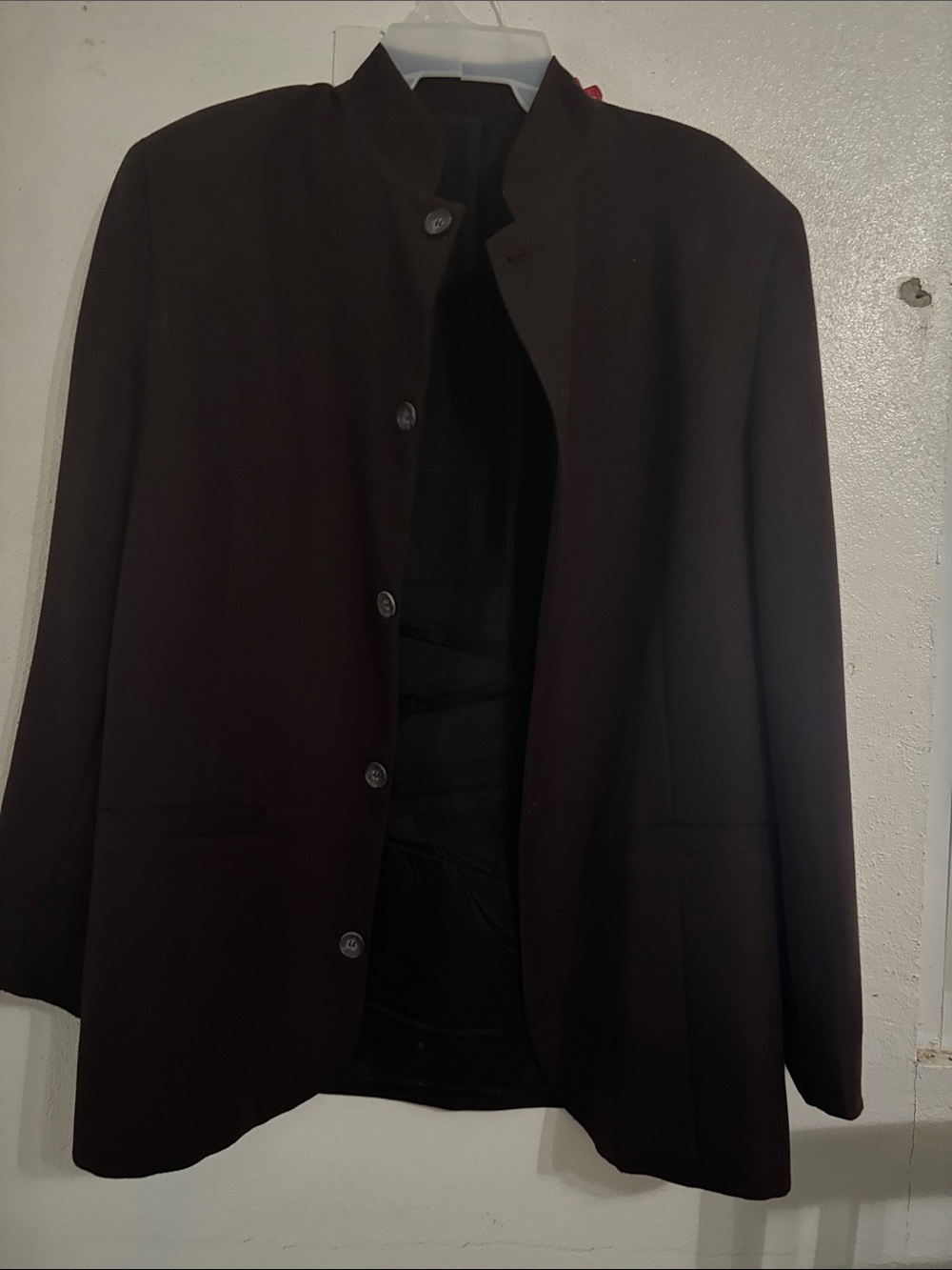 Dark burgundy Suit Jacket